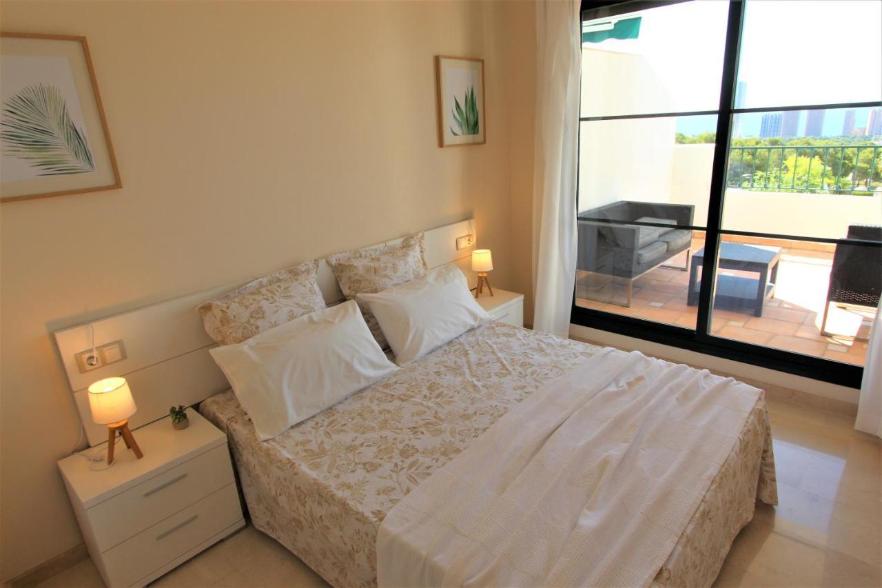 Apartament Sierra Cortina Apartamento Con Vistas Al Mar Finestrat Zewnętrze zdjęcie