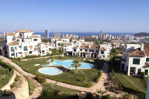 Apartament Sierra Cortina Apartamento Con Vistas Al Mar Finestrat Zewnętrze zdjęcie