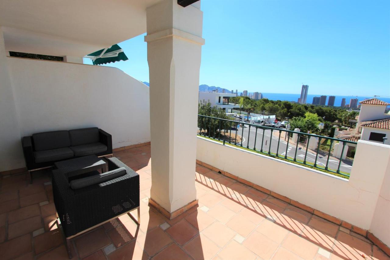 Apartament Sierra Cortina Apartamento Con Vistas Al Mar Finestrat Zewnętrze zdjęcie